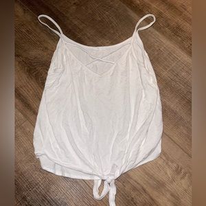 White tank top